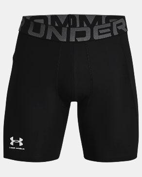 UAA-K16 (Under armour heat gear 6" armour compression shorts black/pitch grey) 52692608