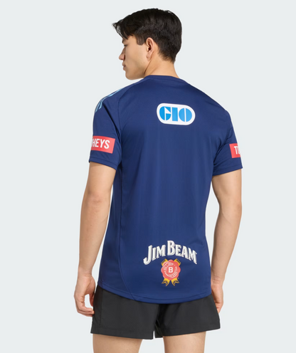 AA-K32 (Adidas westpac new south wales blues performance t-shirt dark blue) 62694808