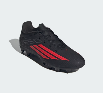 A-Y72 (Adidas F50 club firm ground/multi ground boots black/lucid red) 62695292