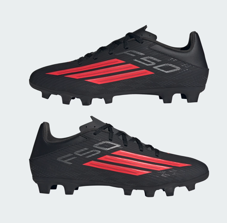 A-Y72 (Adidas F50 club firm ground/multi ground boots black/lucid red) 62695292