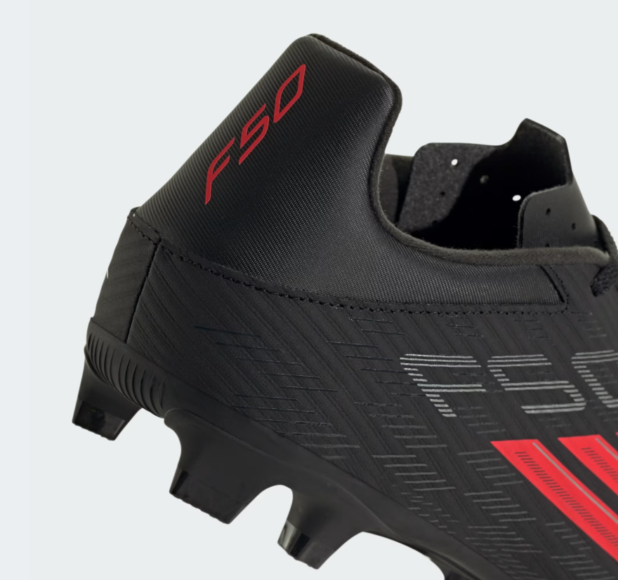 A-Y72 (Adidas F50 club firm ground/multi ground boots black/lucid red) 62695292