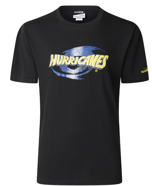 CS-Y1 (Classic hurricanes mens retro cotton tee black) 112491750