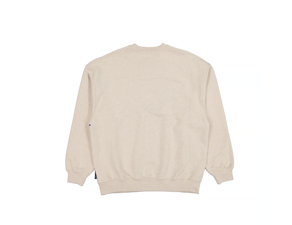 NTA-P16 (Nautica oversize arch sweatshirt beige) 626910435