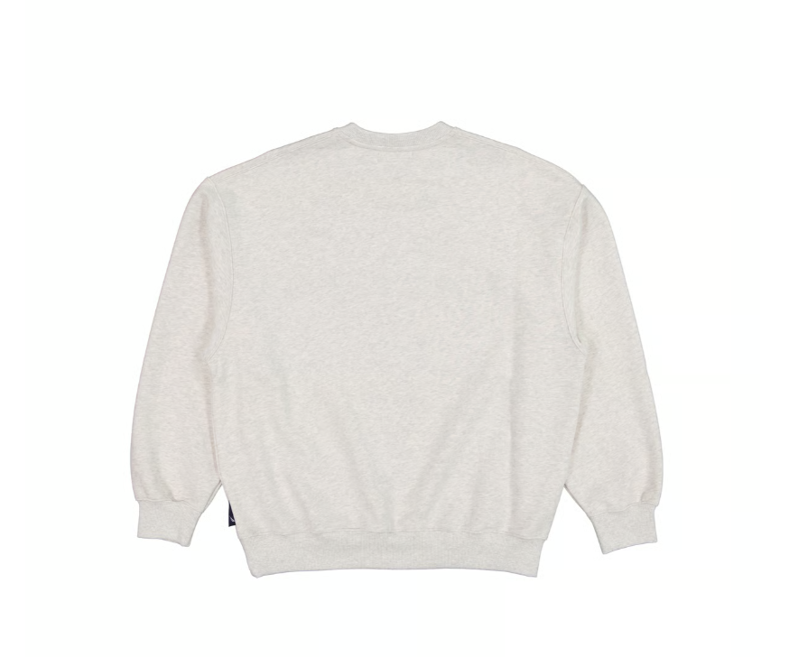 NTA-Q16 (Nautica oversize 83 flag sweatshirt light grey) 62698261