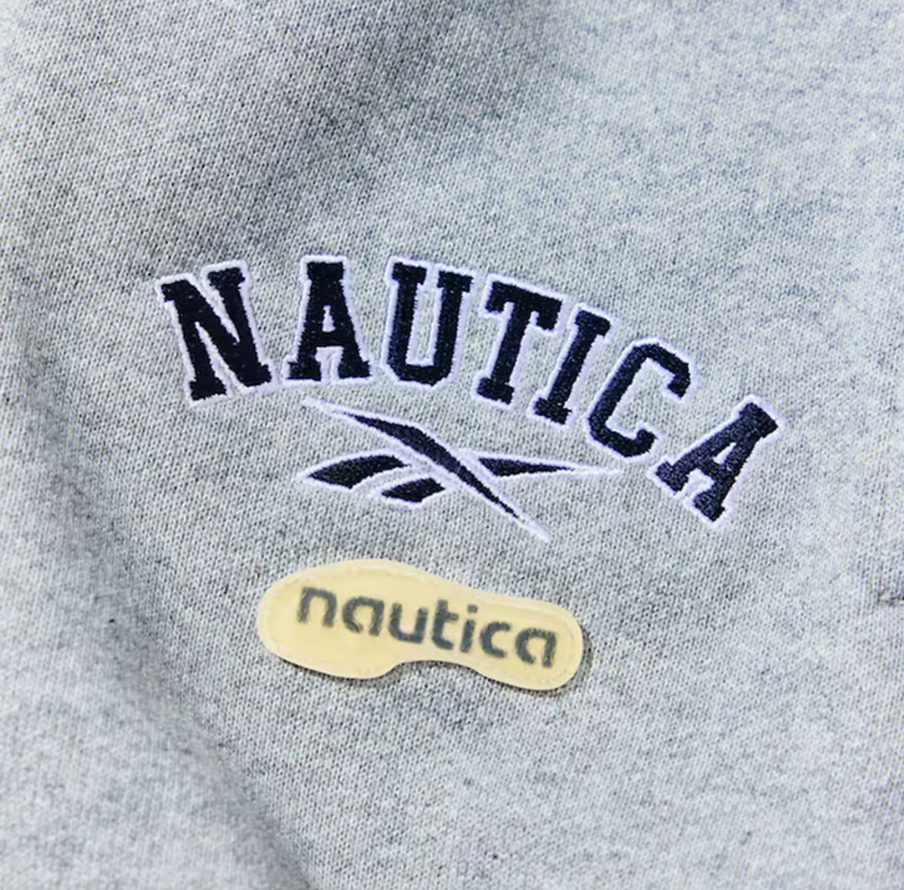 NTA-T16 (Nautica japan x reebok heavyweight pigment dyed trackpants sweat grey) 62699565