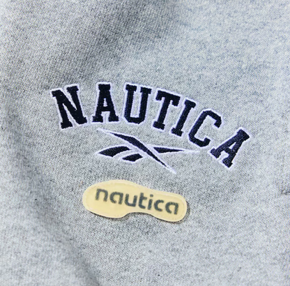 NTA-T16 (Nautica japan x reebok heavyweight pigment dyed trackpants sweat grey) 62699565