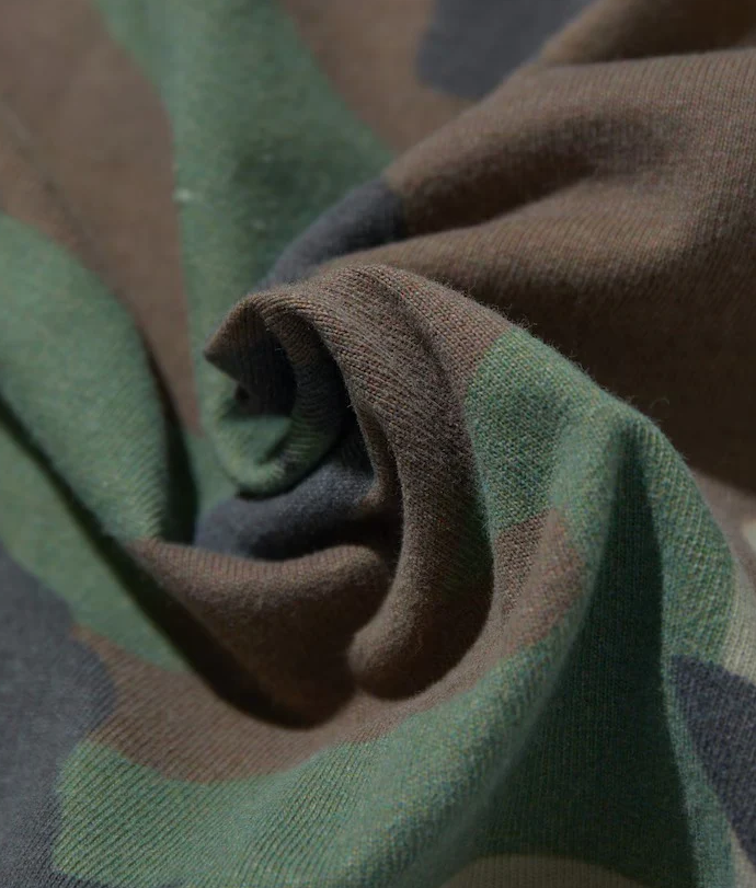 NTA-I16 (Nautica arch logo short sleeve camoflough t-shirt green) 62697391