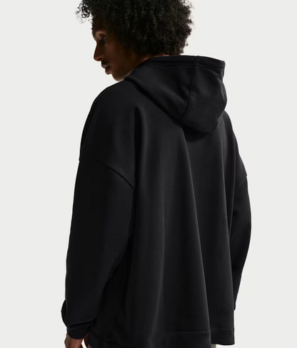 NA-A50 (Nike sportswear club oversized french terry pullover hoodie black/white) 62695217