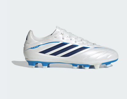 A-D73 (Adidas copa pure IV club firm/multi ground kids boot zero metallic/dark blue/lucid ray blue) 72693125