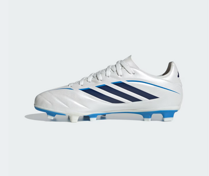 A-D73 (Adidas copa pure IV club firm/multi ground kids boot zero metallic/dark blue/lucid ray blue) 72693125