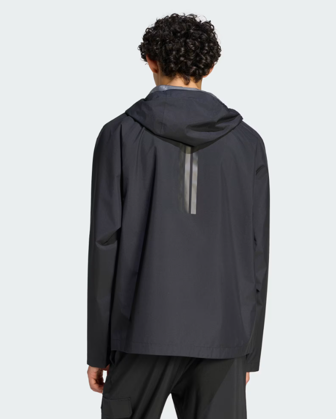 AA-O32 (Adidas essentials rain jacket black) 72698657