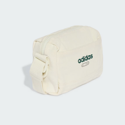 AE-P9 (Adidas canvas cross body bag ivory/green) 72692167