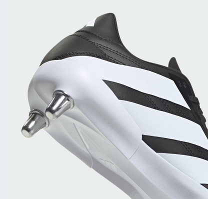 A-I73 (Adidas kakari soft ground boots black/white/silver metallic) 72697214