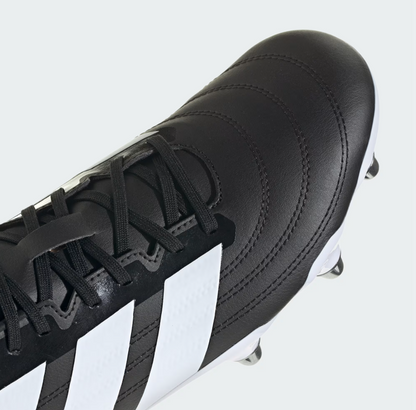 A-I73 (Adidas kakari soft ground boots black/white/silver metallic) 72697214