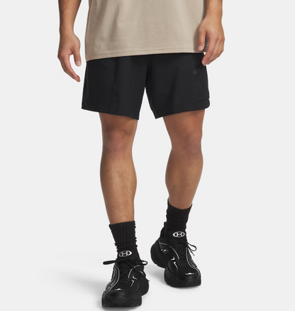 UAA-L16 (Under armour mens unstoppable woven shorts black) 72694347