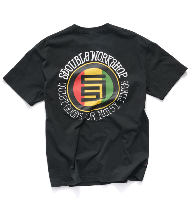 SSA-O (S/Double quite dot heavy weight tee overdye black) 72693260