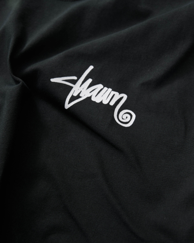 SSA-U (S/Double shawn short sleeve heavy weight tee overdye black) 72693260