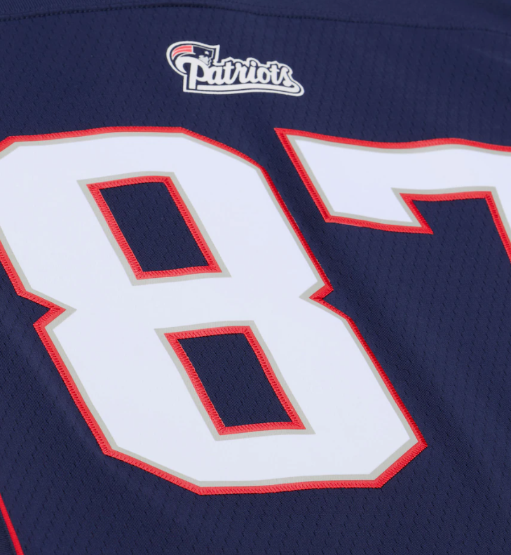 MNA-G52 (Mitchell & ness nfl new england patriots 2010 rob gronkowski legacy jersey navy) 726910869