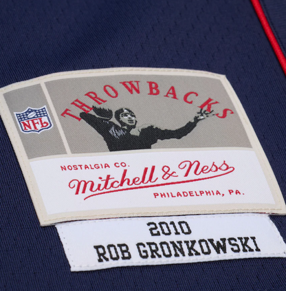 MNA-G52 (Mitchell & ness nfl new england patriots 2010 rob gronkowski legacy jersey navy) 726910869