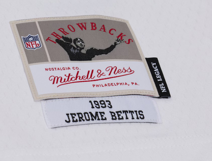 MNA-J52 (Mitchell & ness nfl los angeles rams 1993 jerome bettis legacy jersey white) 726910869