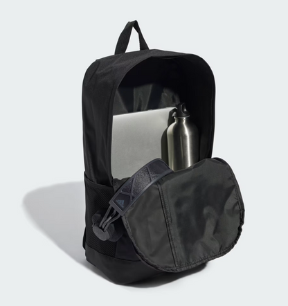 AE-Q9 (Adidas essentials linear backpack black/white) 72692167