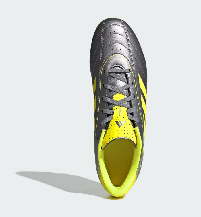 A-K73 (Adidas goletto IX firm/multi ground boots iron mettalic/solar yellow) 72694089