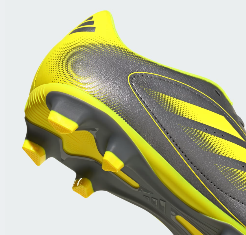 A-K73 (Adidas goletto IX firm/multi ground boots iron mettalic/solar yellow) 72694089