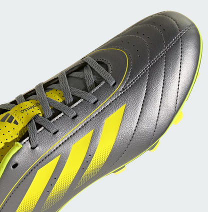 A-K73 (Adidas goletto IX firm/multi ground boots iron mettalic/solar yellow) 72694089