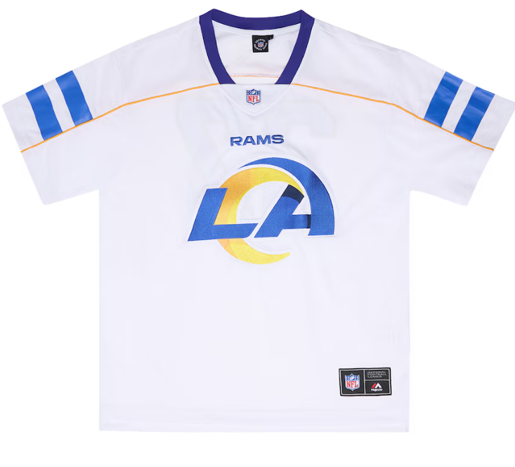 MJA-E15 (Majestic nfl mesh jersey los angeles rams optic white) 92594782