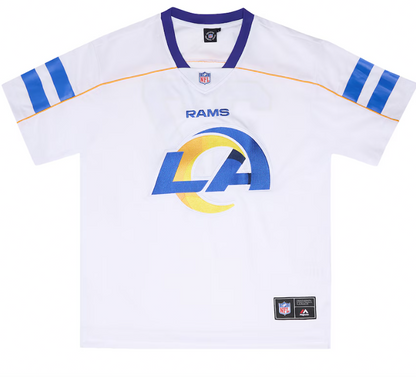 MJA-E15 (Majestic nfl mesh jersey los angeles rams optic white) 92594782