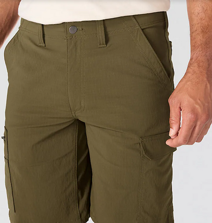 CHA-W9 (Carhartt relaxed 10" carhartt force ripstop cargo shorts burnished logs) 82698320