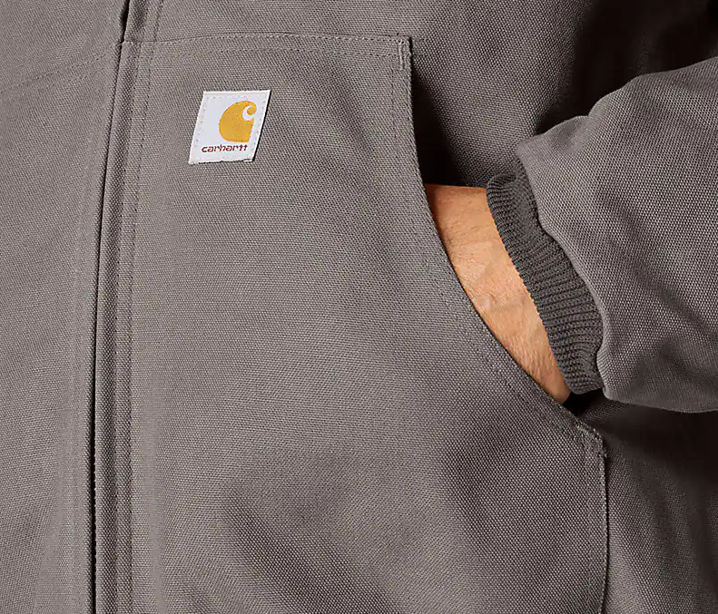 CHA-Y9 (Carhartt iconic J140 firm duck active jacket gravel) 826918913