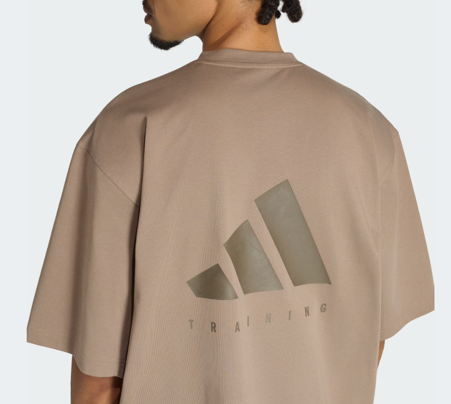 AA-T32 (Adidas primelift workout oversize tee khakhi/black) 82693125