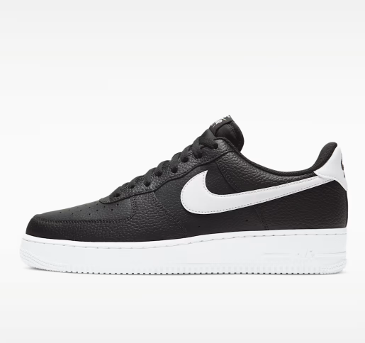 N-D140 (Nike air force 1 '07 black/white)