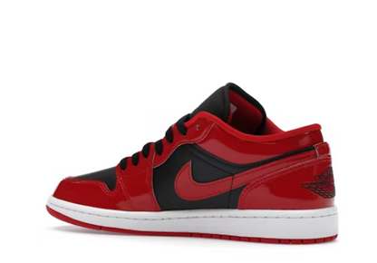 N-F140 (Nike air jordan 1 low se black/varsity red/white)