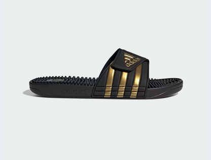 A-N73 (Adidas adissage slides black/gold metallic) 82692646