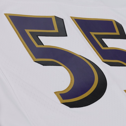 MNA-E52 (Mitchell & ness baltimore ravens 2003 terrell suggs Legacy Jersey white) 726910869