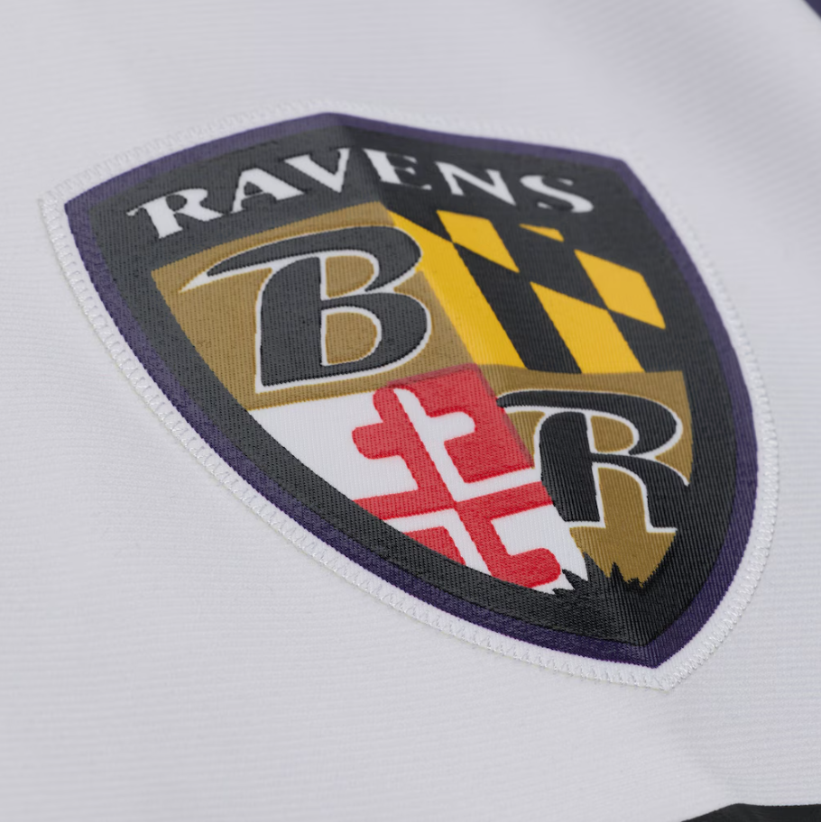 MNA-E52 (Mitchell & ness baltimore ravens 2003 terrell suggs Legacy Jersey white) 726910869