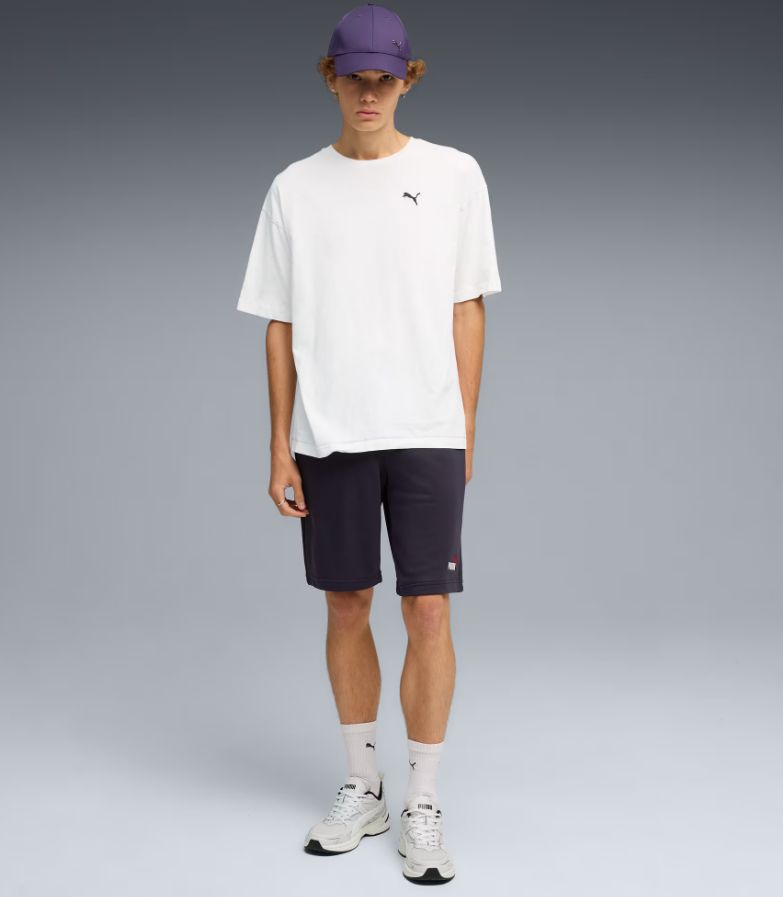 PA-Y12 (Puma essentials 2 colour no.1 logo 10" shorts navy) 92693000