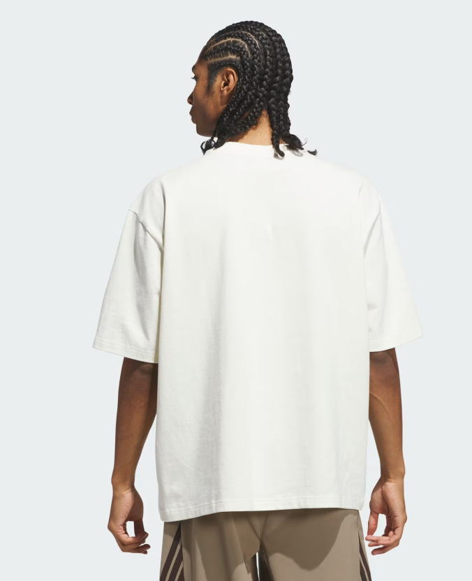 AA-U32 (Adidas basketball single jersey tee off white) 62694095