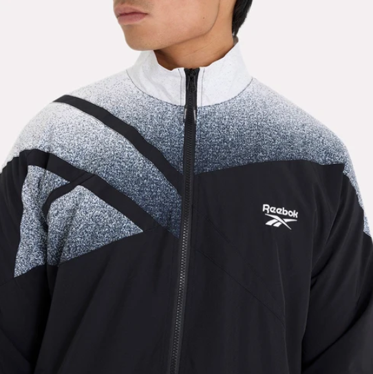 RA-K3 (Reebok vector spray print track top black) 62598184
