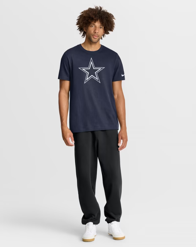 NA-E50 (Nike dallas cowboys logo essentials tee college navy) 82692869