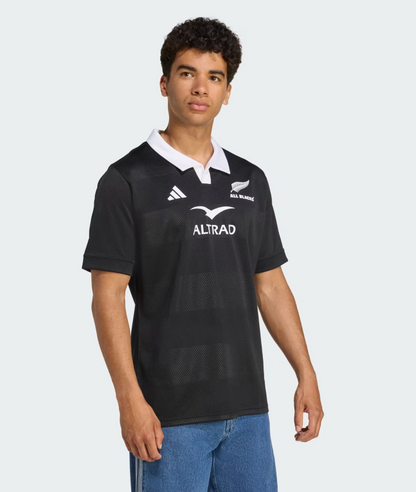 AA-W32 (Adidas all blacks home jersey black/white) 92698220
