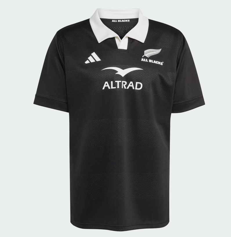 AA-W32 (Adidas all blacks home jersey black/white) 92698220