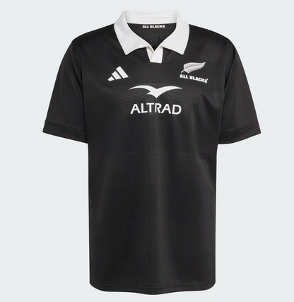 AA-W32 (Adidas all blacks home jersey black/white) 92698220