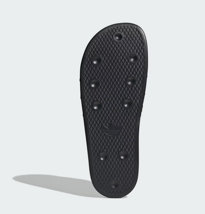A-U73 (Adidas adilette og cloud foam slides black/metallic gold) 92693052