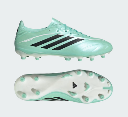 A-S73 (Adidas copa pure IV league firm ground boots clear mint/black/white) 92696735
