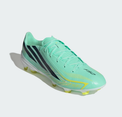 A-T73 (Adidas F50 hyperfast league firm ground boot pulse mint/night navy/solar lemon) 92698178
