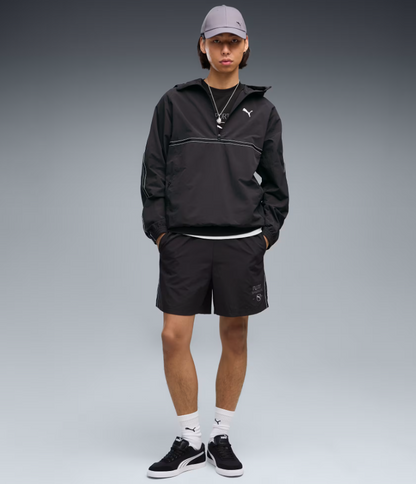 PA-Z12 (Puma class graphic woven shorts black) 102693500