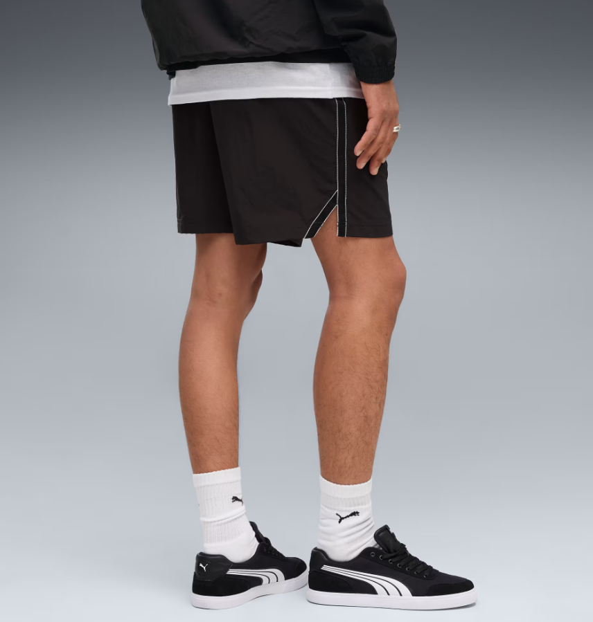 PA-Z12 (Puma class graphic woven shorts black) 102693500